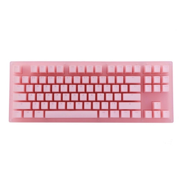 ISO Akko Sakura Jelly Mechanical Keyboard - Picture 4 of 6